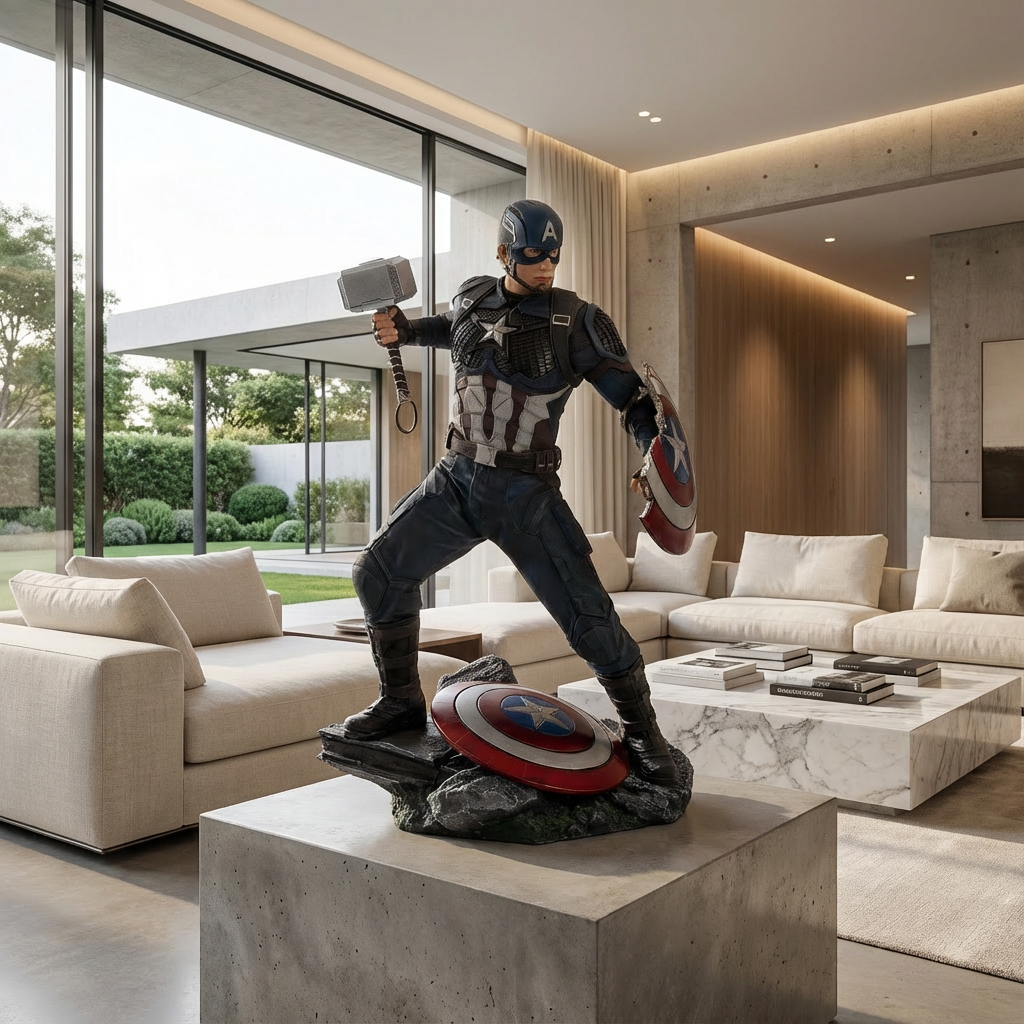 Captain America: The Worthy Avenger – 60cm™ - Atelier Home™