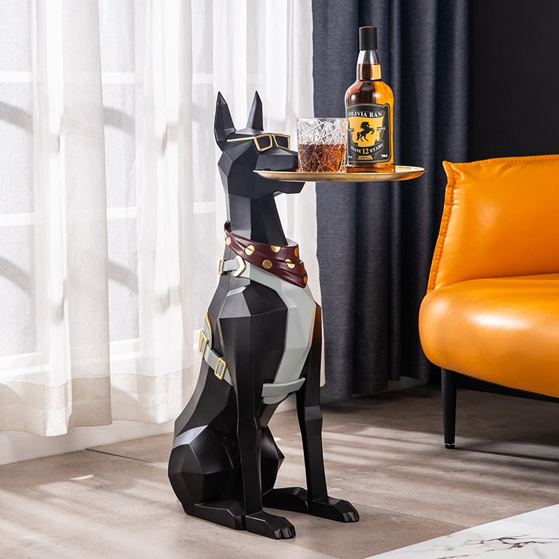 Dobermann™ Atelier Home™ Black 66cm x 39cm x 22cm