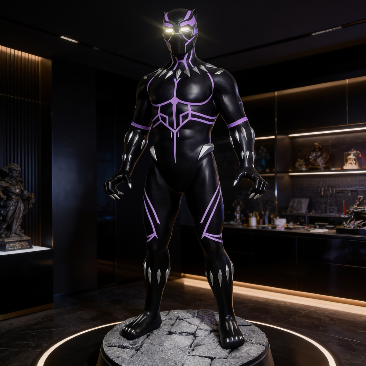 The Black Panther (200 cm / 6.56 ft)