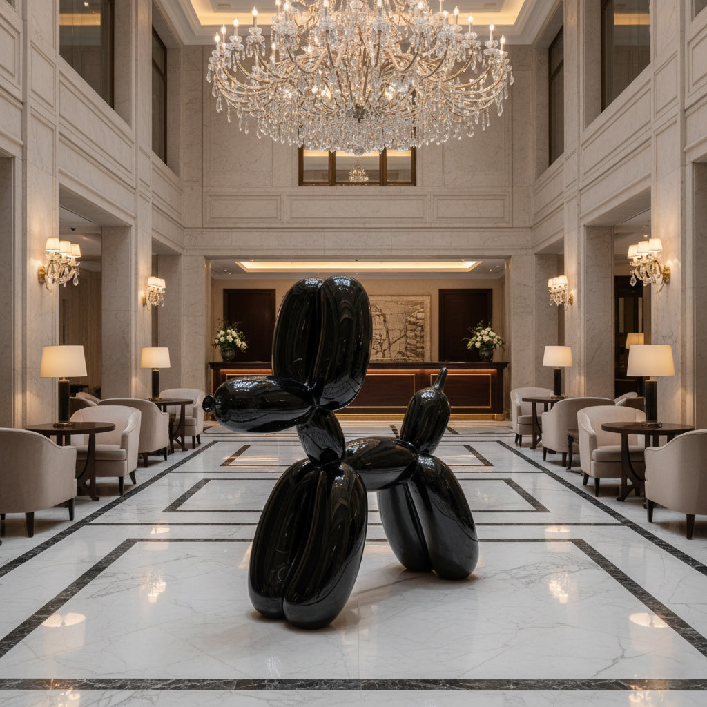 Balloon Dog "Obsidian"