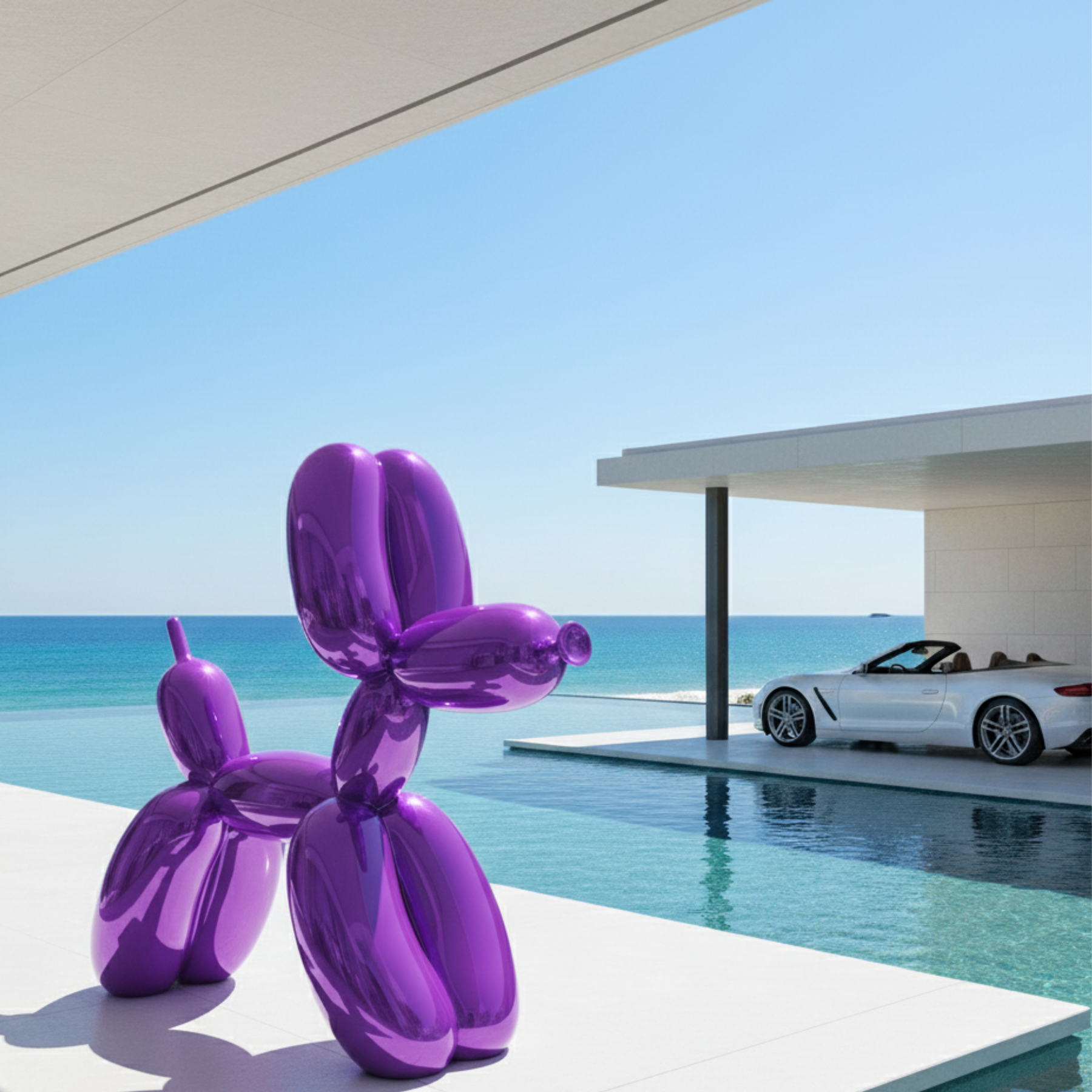 Balloon Dog "Plum"