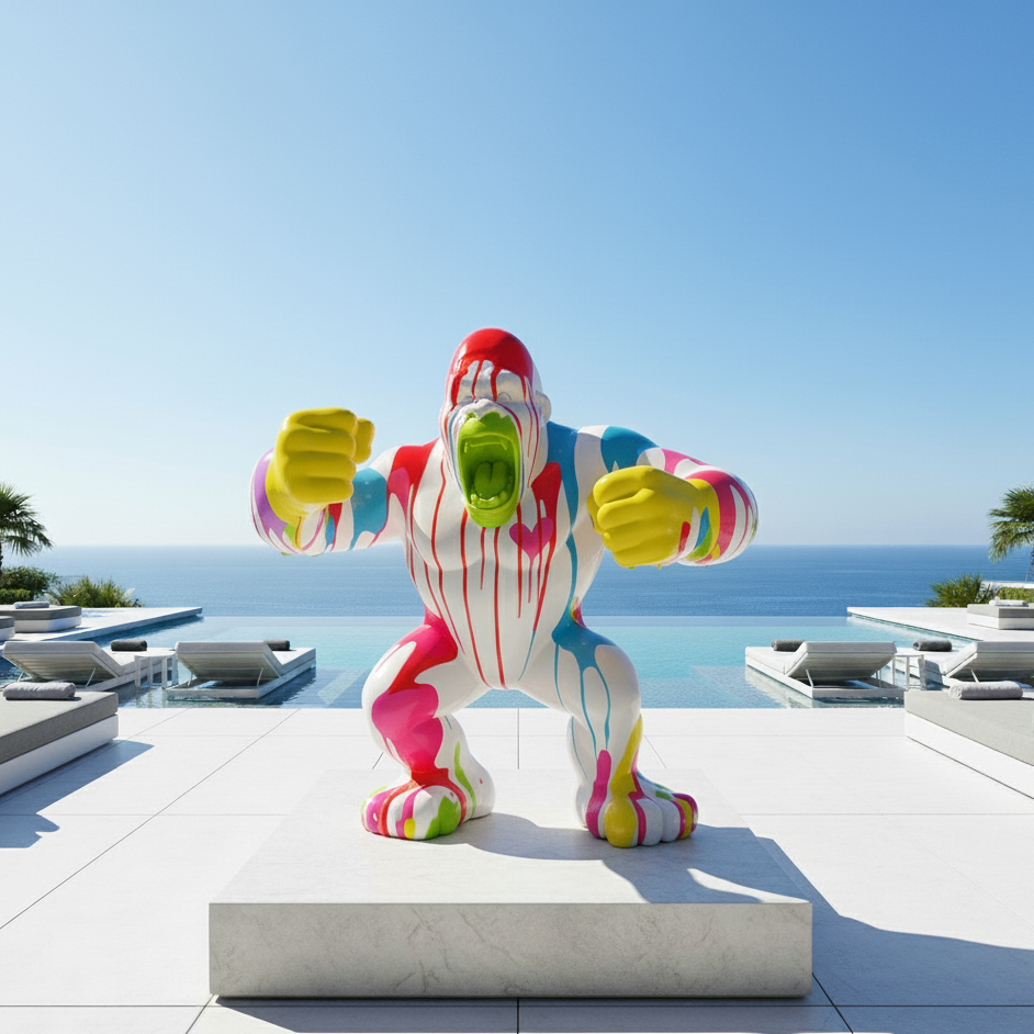 King Gorilla "White Drip"