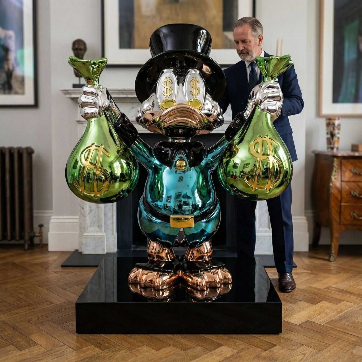 Billionaire Duck (Money Bags) - Giant
