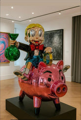 The Billionaire Monopoly Money Pig 180cm - Atelier Home™