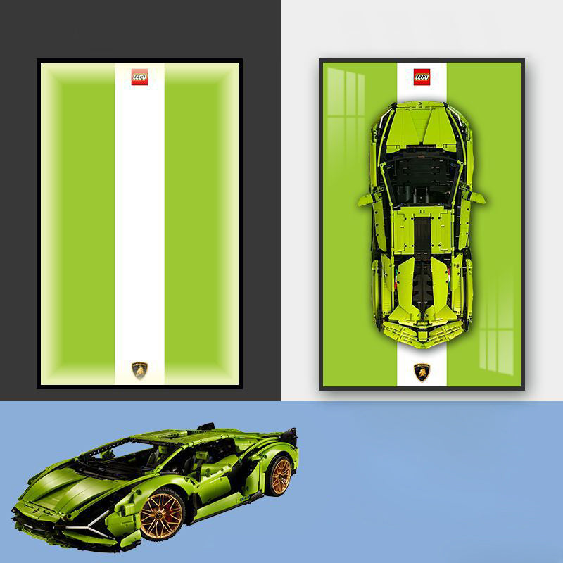 Lambo Supercar - Atelier Home™
