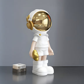 Small Cosmic White Astronaut Buddy Figure - 36cm - Atelier Home™