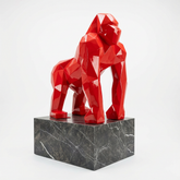 Popart Geometric Gorilla