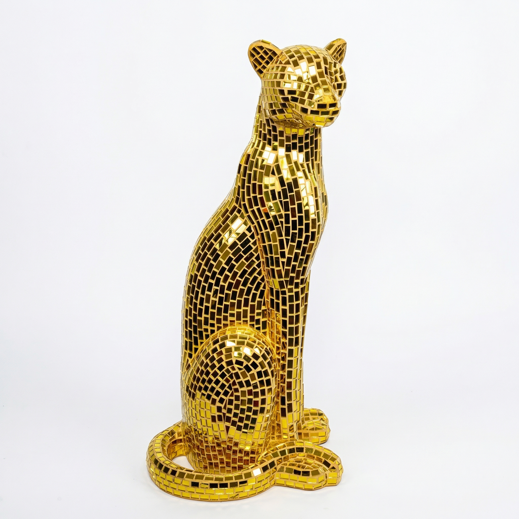 Majestic Mosaic Leopard 80cm - Atelier Home™