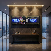 MONEY TALKS (Billionaire Neon Canva) - Atelier Home™