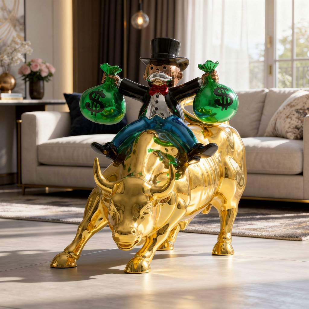 The Bull Run President™  Lifesize 150cm/4.92ft.