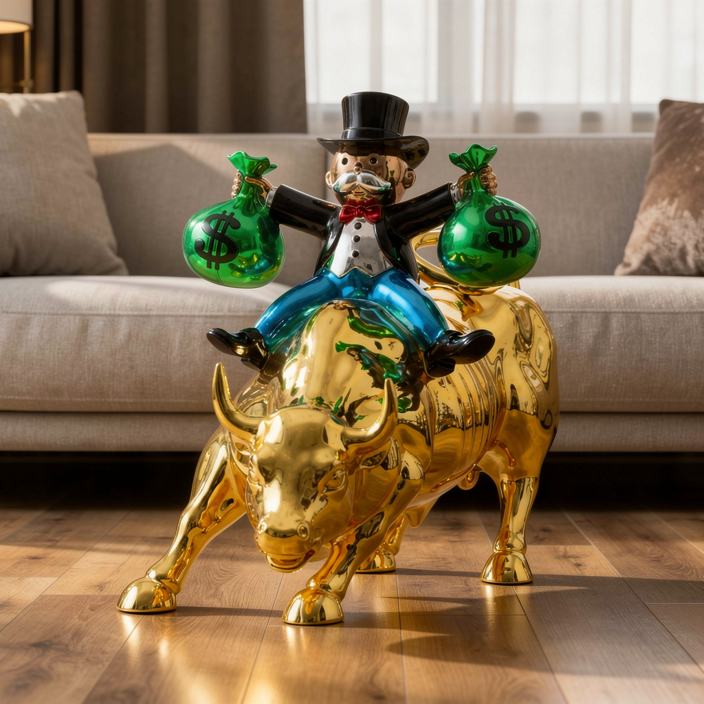 The Bull Run President™  Lifesize 150cm/4.92ft.